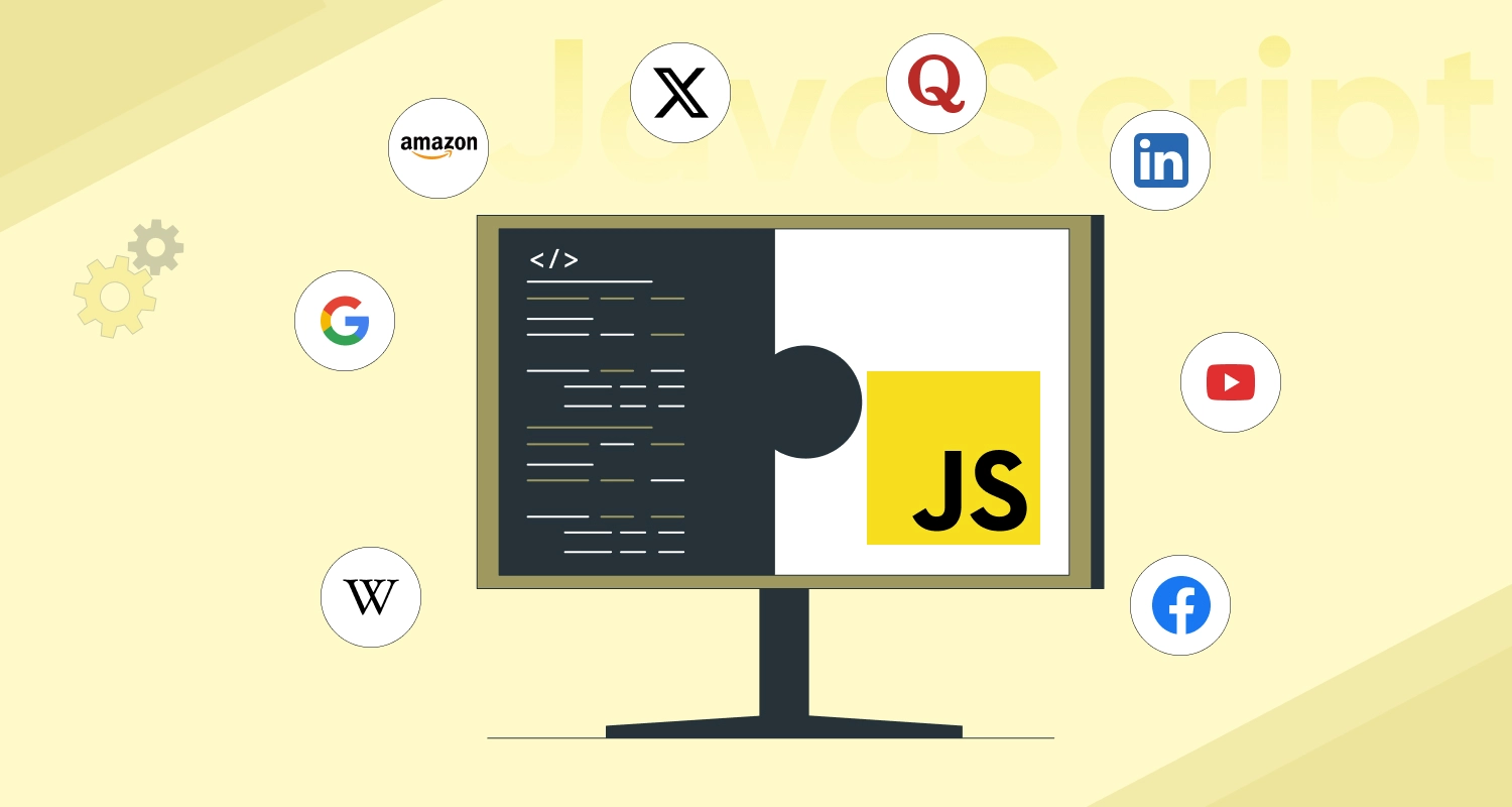 8 Large Website using JavaScript for Web development